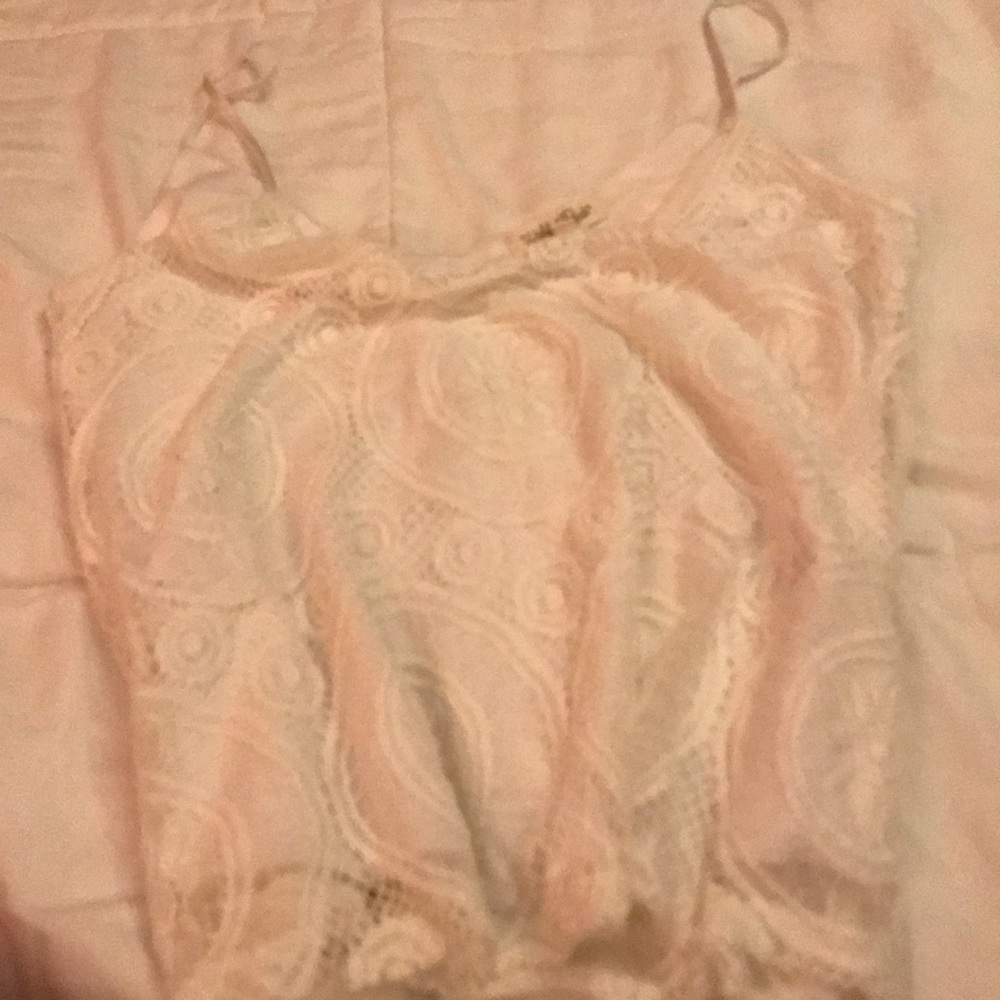 Tank that is lace very pretty